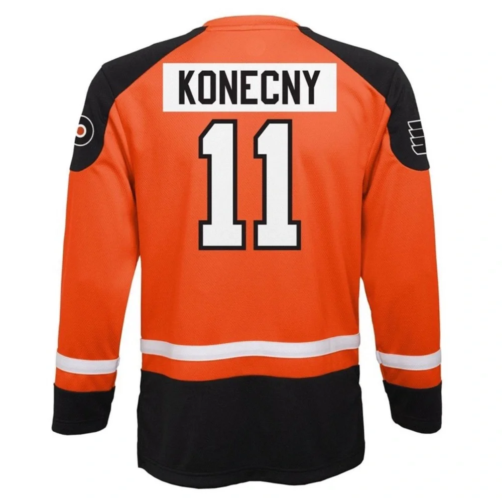 NHL Philadelphia Flyers Boys' Travis Konecny Team Jersey - XL - Picture 3 of 3